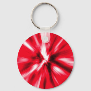 Chaveiro Red Love Burst Tie Dye Personalize