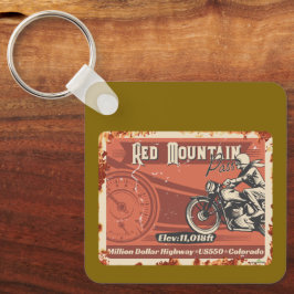 Chaveiro Red Mountain Pass Colorado Moto 01