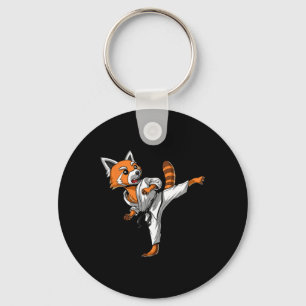 Chaveiro Red Panda Karate Ninja Artes Marciais Tae