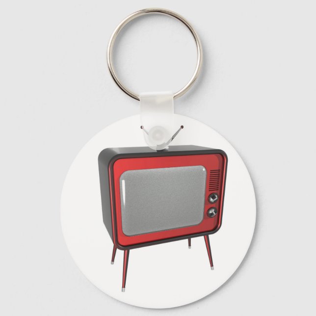 Chaveiro Red Retro TV (Frente)
