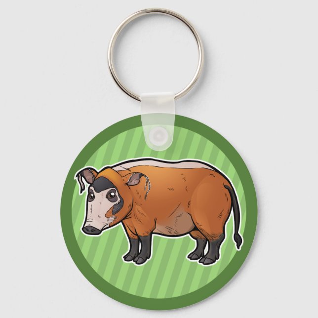 Chaveiro Red River Hog (Frente)