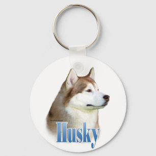 Chaveiro Red Siberian Husky Name