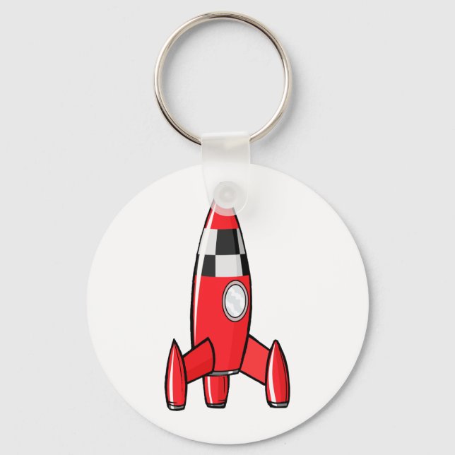 Chaveiro Red Toy Rocket (Frente)