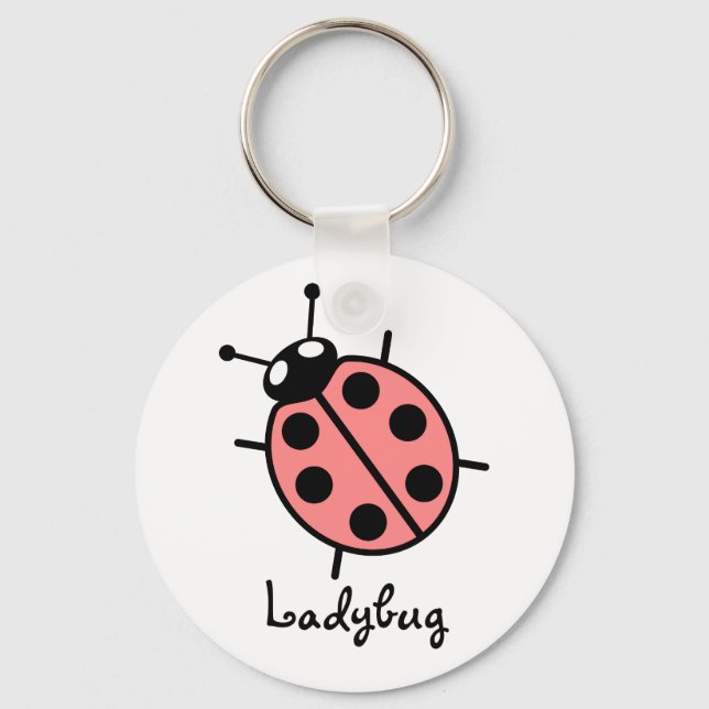 Chaveiro Red Vetor Ladybug (Frente)