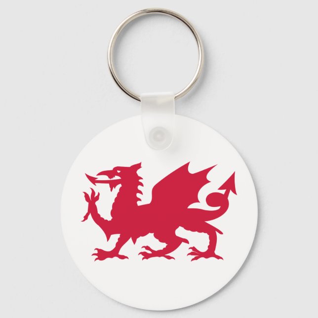 Chaveiro Red Welsh Dragon (Frente)