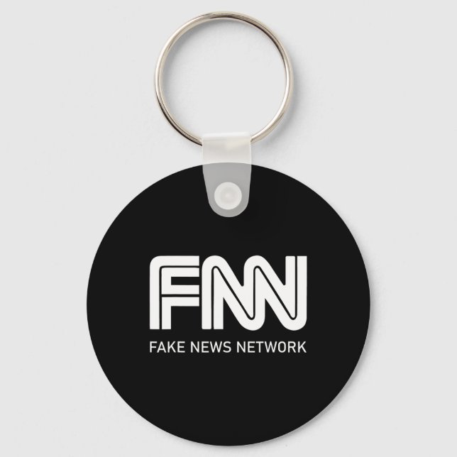 Chaveiro Rede de Notícias Falsas Trump Fnn (Frente)