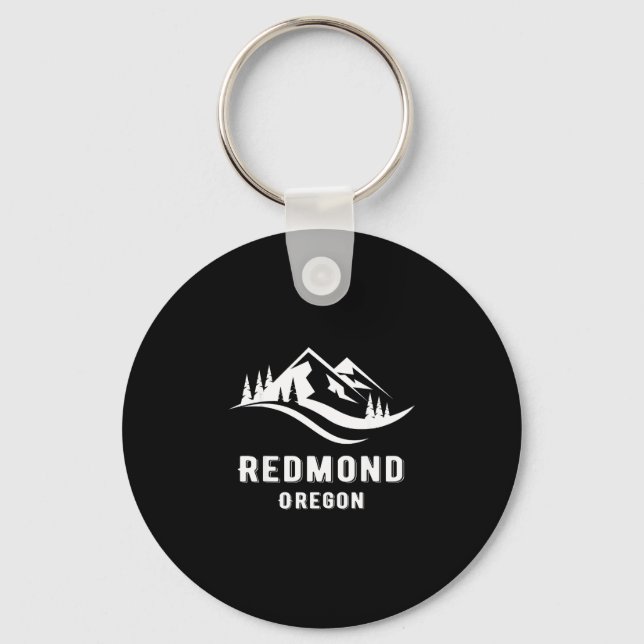 Chaveiro Redmond oregon montanhas souvenir lembrança (Frente)