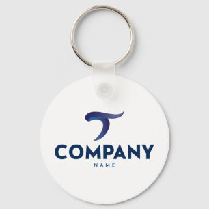 Chaveiro Redonda de eventos de distribuição de logotipo per