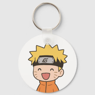 Chaveiro Redondo Cute Chibi Ninja - Estilo Anime K