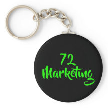 chaveiro redondo de 72 marketing