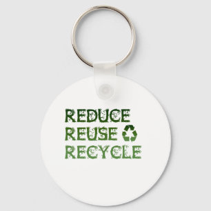 Chaveiro Reduza o reciclar reusar