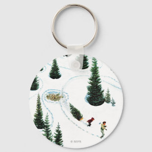 Chaveiro Reduzindo a árvore