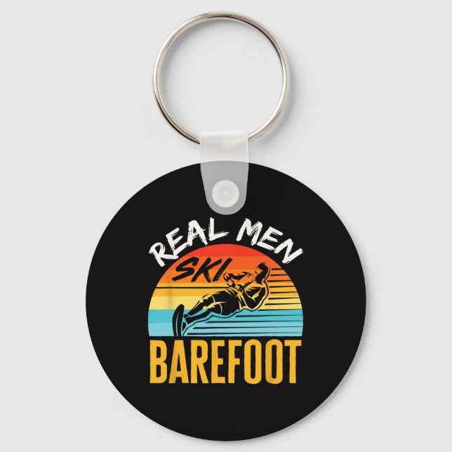 Chaveiro Refoot Water Skier Skier Funny Real Men Esquiar Re (Frente)