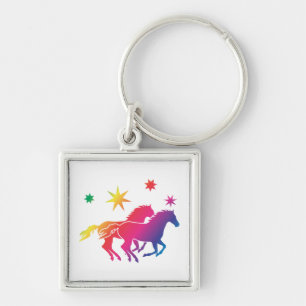 Chaveiro Regenbogen Pferde