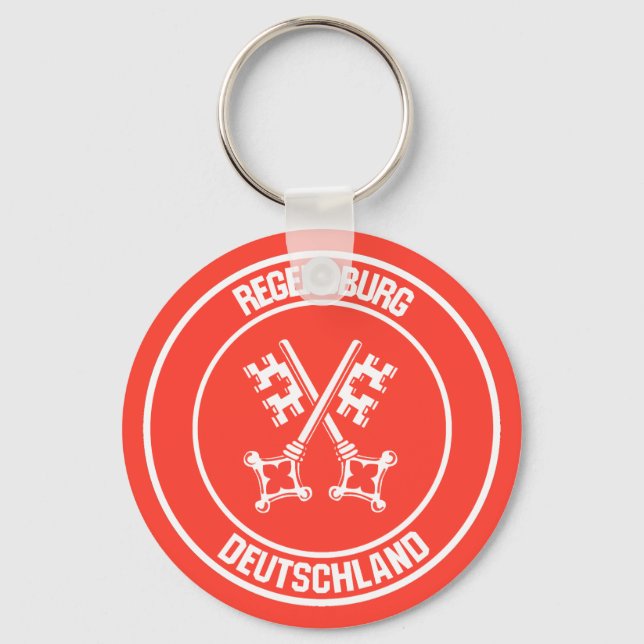 Chaveiro Regensburg Round Emblem (Frente)
