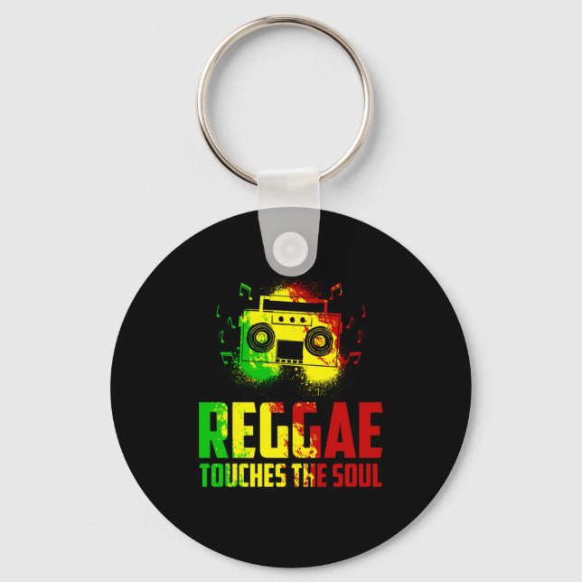 Chaveiro Reggae Rasta Rastafari (Frente)