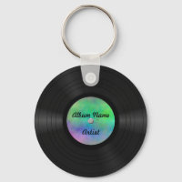Registro de vinilo personalizado falso