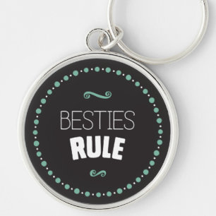 Chaveiro Regra de Besties - preto