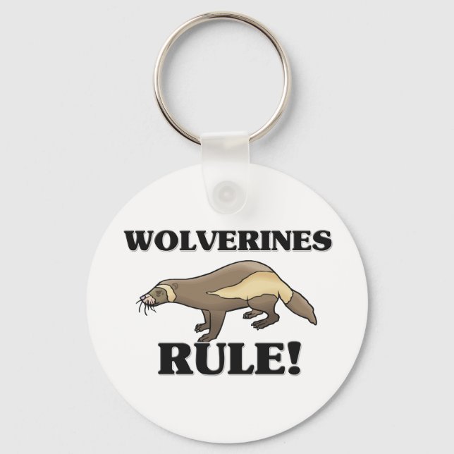Chaveiro Regra de WOLVERINES! (Frente)