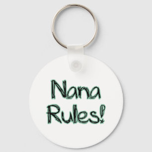 Chaveiro Regras de Nana!