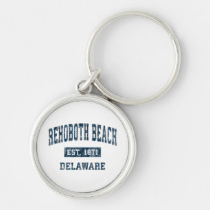 Chaveiro Rehoboth Beach Delaware DE Vintage Sports Design N