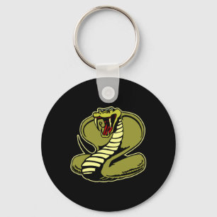 Chaveiro Rei cobra preto