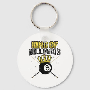 Chaveiro Rei da Fila de Piscinas Bilhar Snooker Billiard Pl