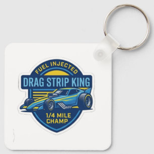 Chaveiro Rei da Pista de Dragões Vintage Campeão de 1/4 de 