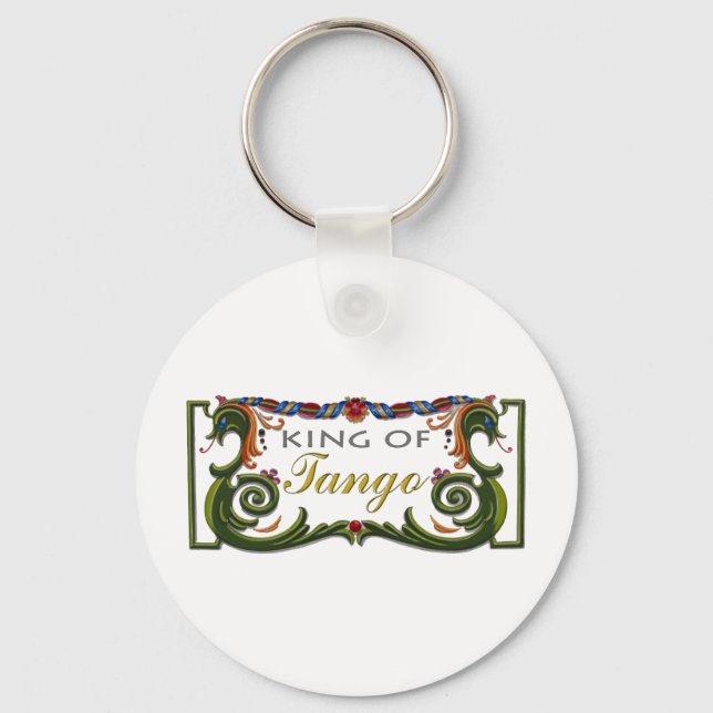 Chaveiro Rei de Tango design exclusivo! (Frente)