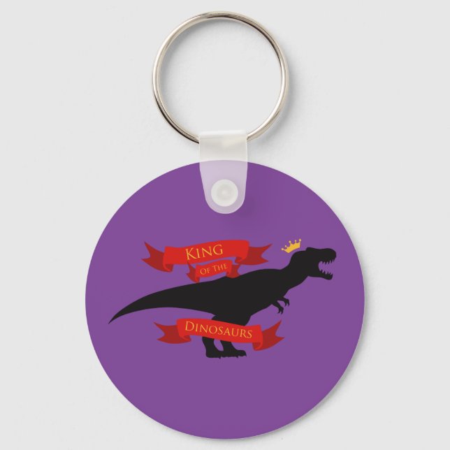 Chaveiro Rei dos Dinossauros (Frente)