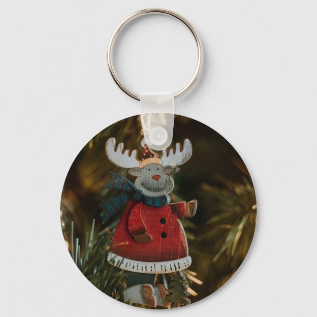 Chaveiro Reindeer Ornament Christmas (Frente)