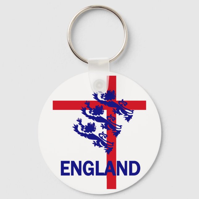 Chaveiro Reino Unido Norma Real e Rua George Cross (Frente)