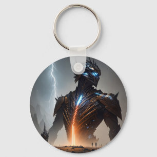 Chaveiro Relâmpago Cyborg Warrior