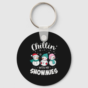 Chaveiro Relaxando Com Minhas Mulheres Snowmie Natal Homem