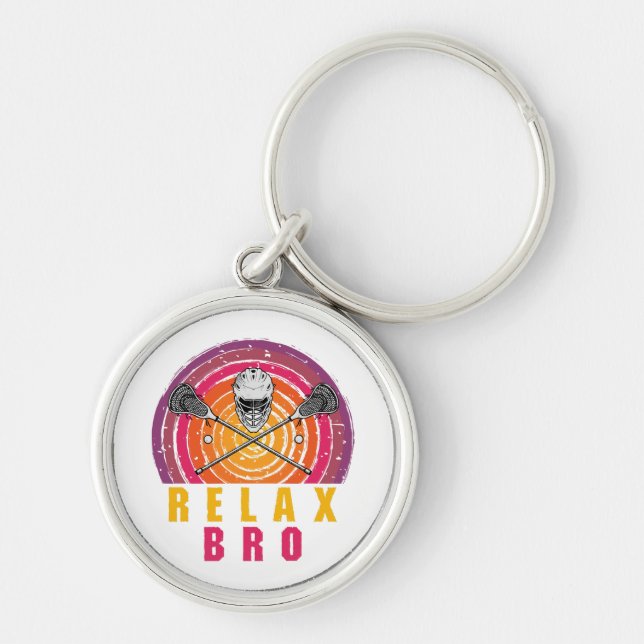 Chaveiro Relaxe Irmão Lacrosse (Frente)
