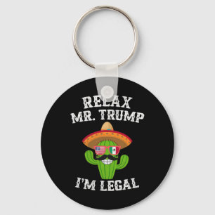 Chaveiro Relaxe Sr. Trump Eu Sou Legal - Divertido Cinco De