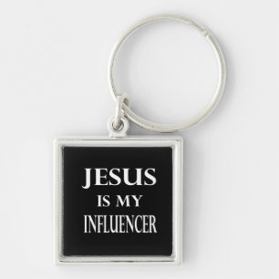 Chaveiro Religião - Jesus É Meu Influenciador