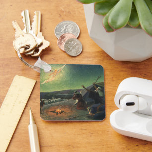 Chaveiro Religião Vintage, Anunciação aos Pastores