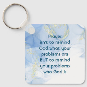 Chaveiro Remind Your Problems who God is Inspirational 