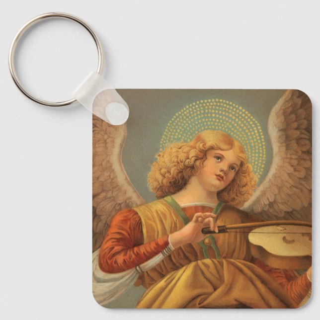 Chaveiro Renaissance Angel Playing Violin Melozzo da Forli (Frente)