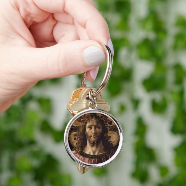 Chaveiro Renascença da religião de Jesus Cristo (Mão)