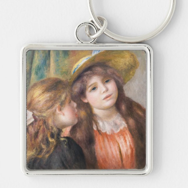 Chaveiro Renoir - Retrato de Duas Meninas (Frente)