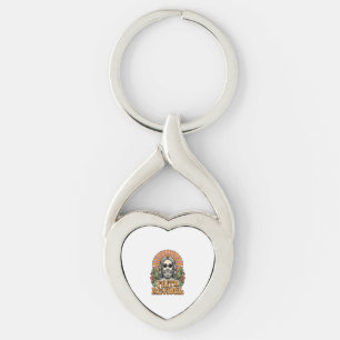Chaveiro Renovação da Fé Retro Cristã Vetor de Gravação