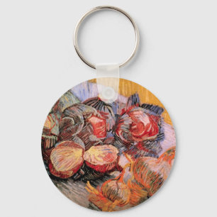 Chaveiro Repolhos Vermelhos e Cebolas por Vincent van Gogh