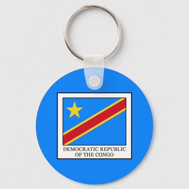 Chaveiro República Democrática do Congo (Frente)