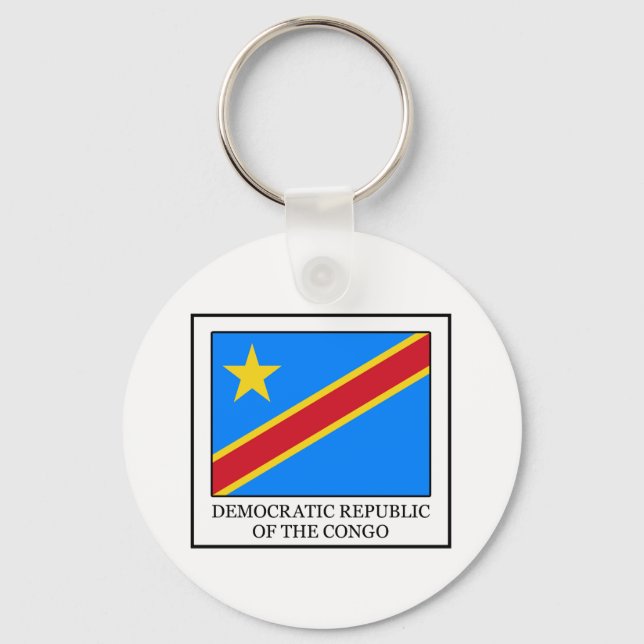 Chaveiro República Democrática do Congo (Frente)