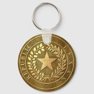 Chaveiro República do selo de Texas