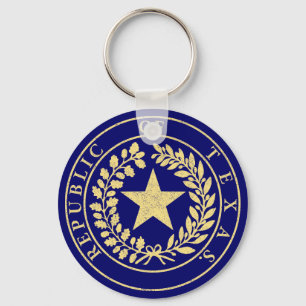Chaveiro República do selo de Texas
