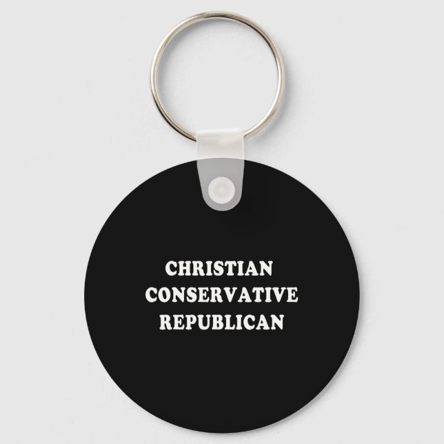 Chaveiro Republicano Conservador Cristão (Frente)