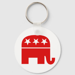 Chaveiro republicano do elefante